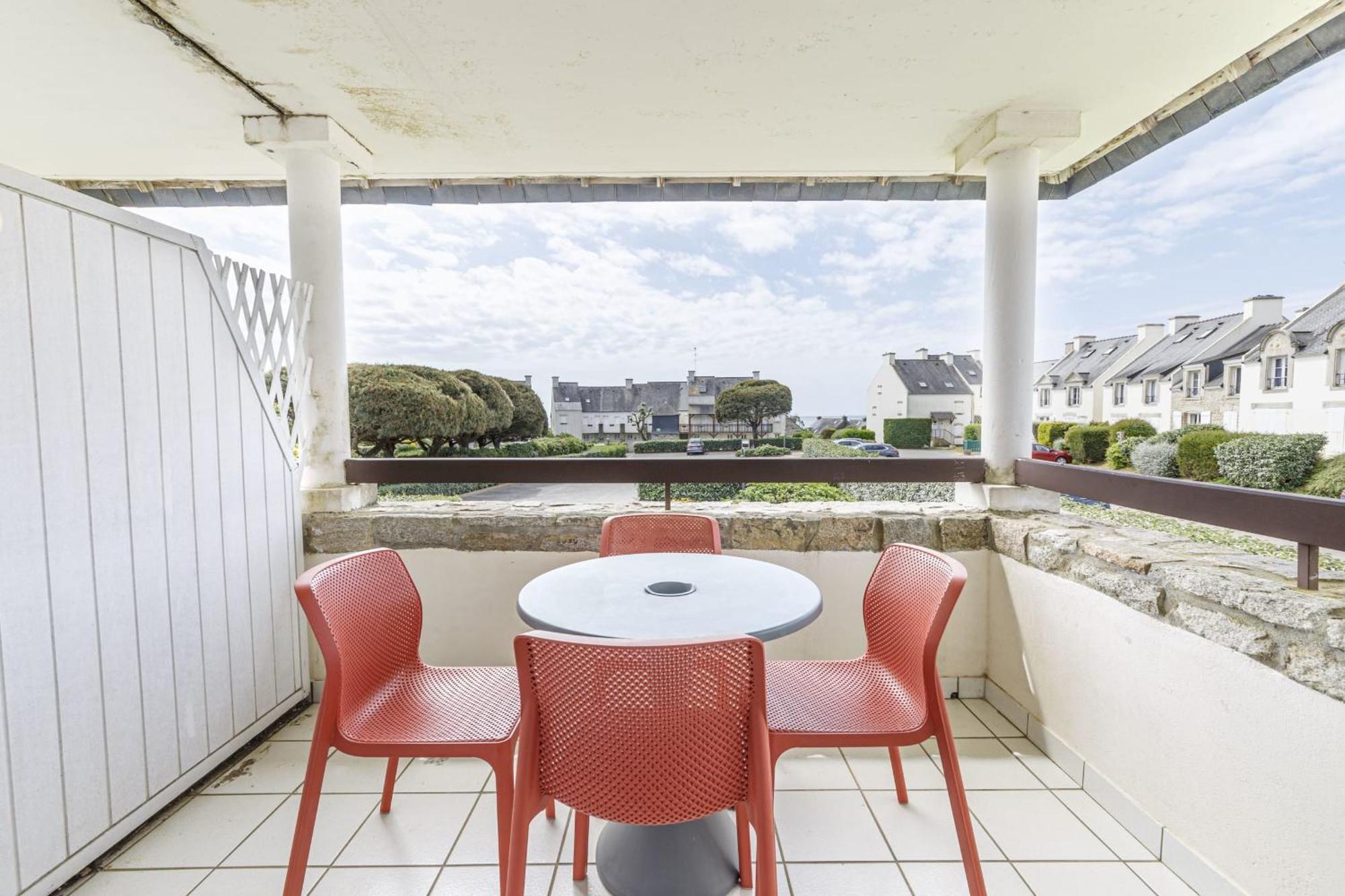 Studio Terrasse Avec Vue Mer Arzon Dış mekan fotoğraf