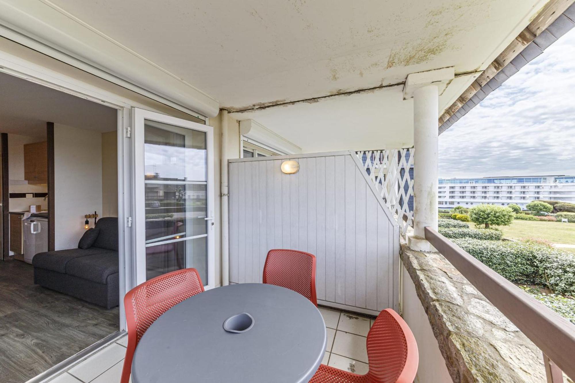 Studio Terrasse Avec Vue Mer Arzon Dış mekan fotoğraf